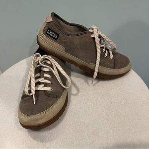 Patagonia Activist Canvas Sneakers Shoes Gray 8.5